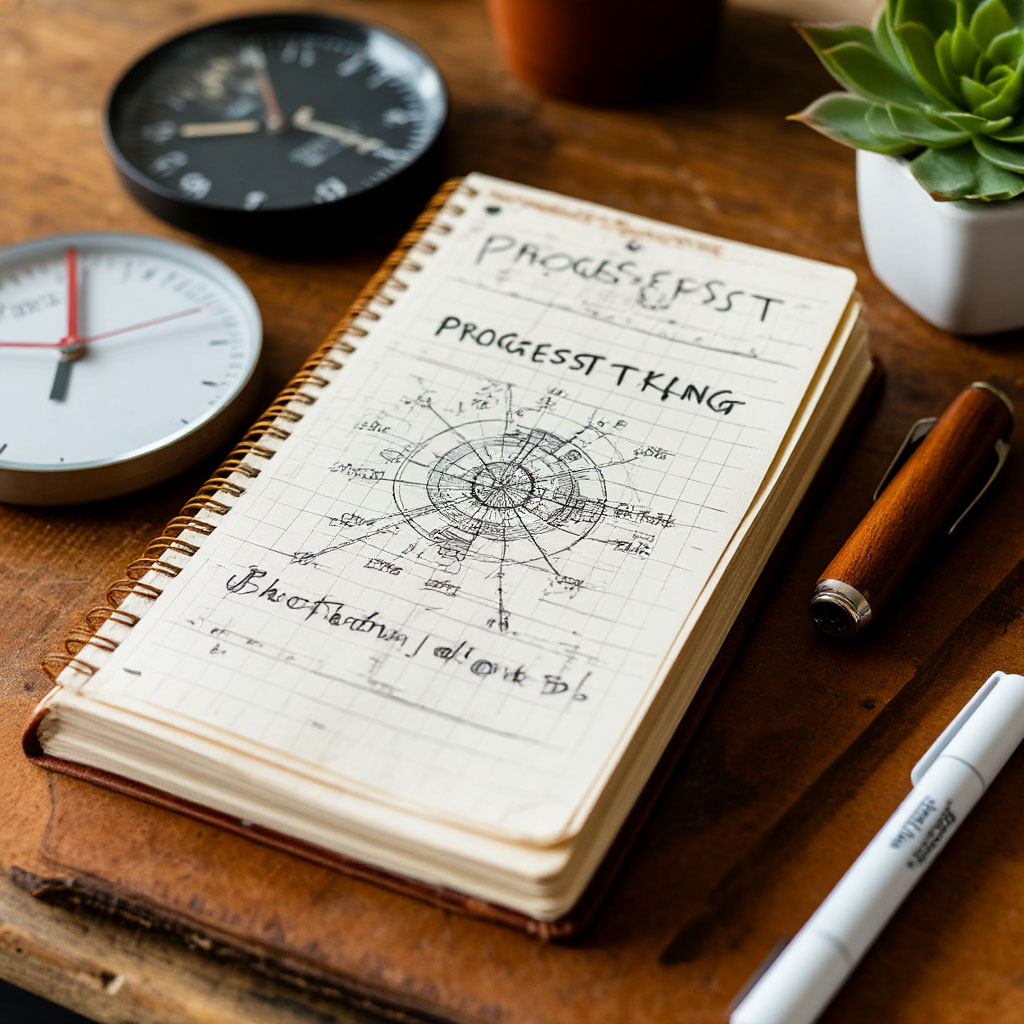 Progress tracking journal